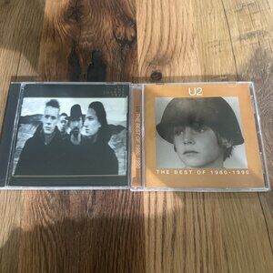 U2 The Joshua Tree / The Best Of 1980-1990 CDs Tested Working